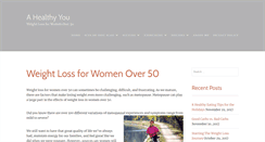 Desktop Screenshot of ahealthyyou.net